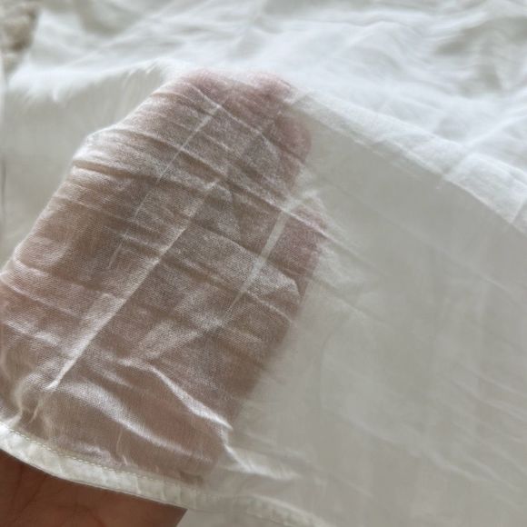 Forte Forte Button Down Blouse White Size 8 - Picture 12 of 12